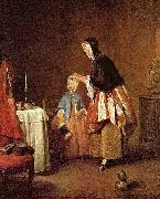 Jean Simeon Chardin, Die Morgentoilette